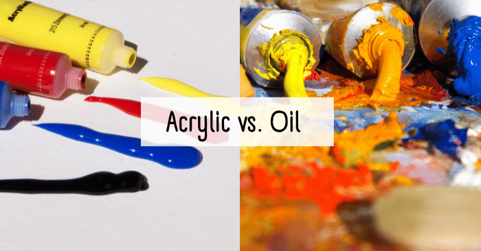 acrylic vs oil paint